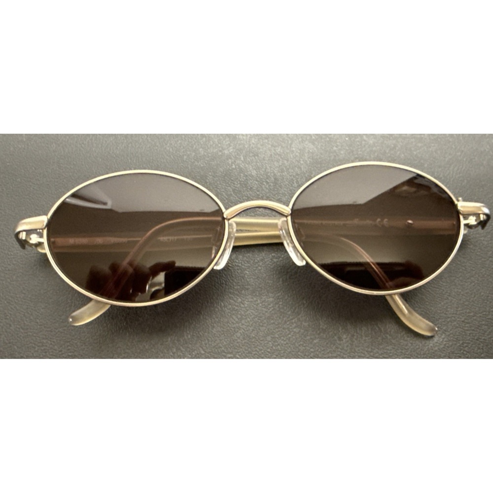 Vtg Sunglasses Silhouette M 6380 /00 V 6050 1980s 48-17 130 Matte Gray Flaws